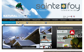 saintefoy-tarentaise.com website preview