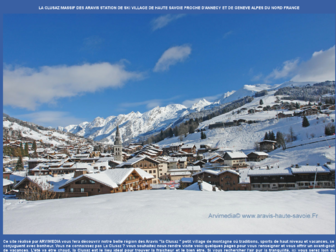 clusaz-aravis.com website preview