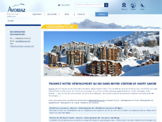 hebergement-ski.avoriaz.com website preview