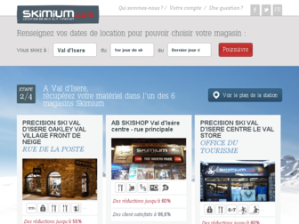 val-d-isere.skimium.fr website preview