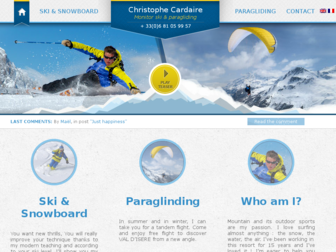 ski-parapente.com website preview
