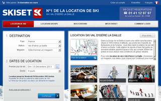 val-d-isere-la-daille.skiset.com website preview