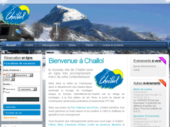 chaillol.fr website preview