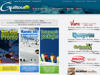guiltour.com website preview