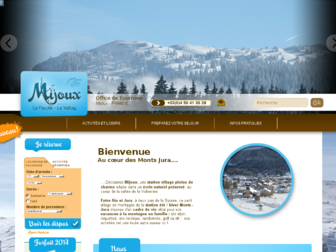 mijoux-tourisme.fr website preview