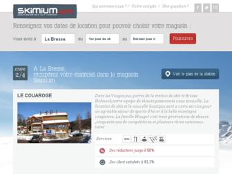 la-bresse.skimium.fr website preview
