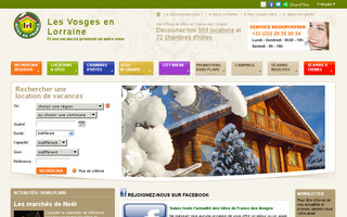 vosges-gites.com website preview