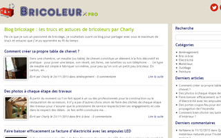 bricoleur.pro website preview