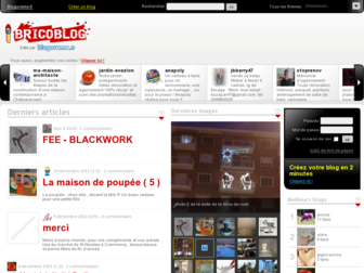 bricoblog.fr website preview