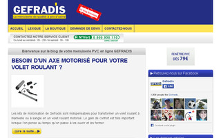 blog-gefradis.fr website preview