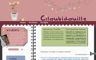 ciloubidouille.com website preview