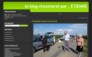 chezmorel.over-blog.com website preview