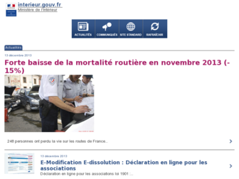 mobile.interieur.gouv.fr website preview