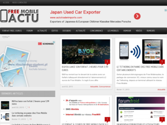 freemobileactu.com website preview