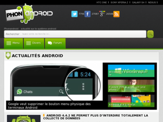 phonandroid.com website preview