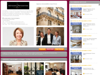 immobilier-luxe-paris.fr website preview