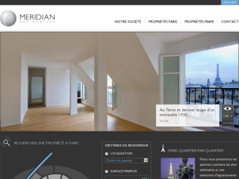 meridian-r.com website preview
