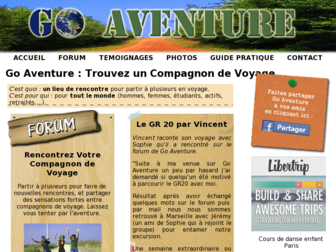 goaventure.com website preview