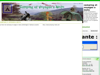 camping-moto.forumactif.net website preview
