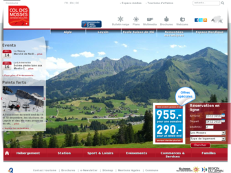 lesmosses.ch website preview