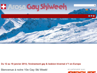 arosa-gayskiweek.com website preview