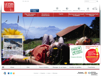 tele-leysin-lesmosses.ch website preview