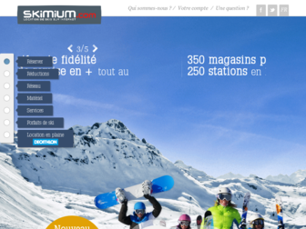 skimium.fr website preview
