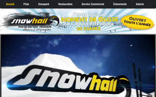 snowhall-amneville.fr website preview