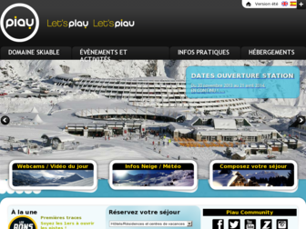 piau-engaly.com website preview