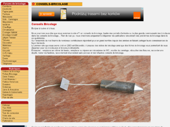 conseils-bricolage.com website preview