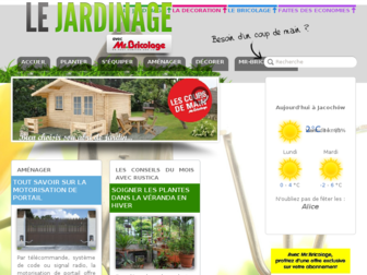 jardinage.mr-bricolage.fr website preview