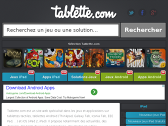 tablette.com website preview