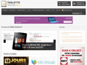 tablette-tactile.net website preview