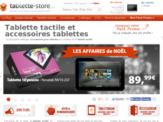 tablette-store.com website preview