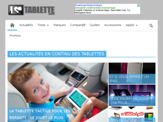 ilovetablette.com website preview