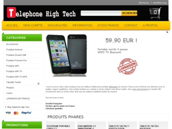 telephone-high-tech.com website preview