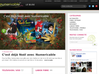 blog.numericable.fr website preview