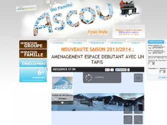 ascou-ski.com website preview