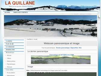 webcam.laquillane.fr website preview