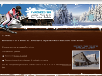pyrenees-ski.fr website preview