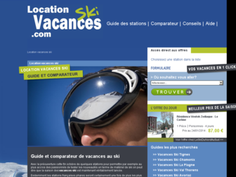 locationvacancesski.com website preview