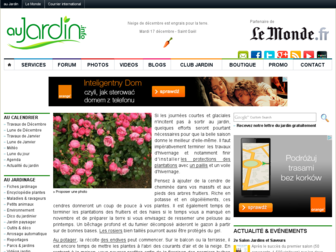 aujardin.info website preview