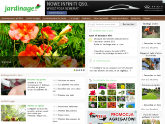 jardinage.eu website preview