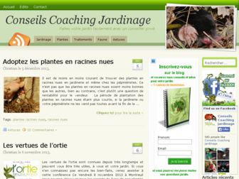 conseils-coaching-jardinage.fr website preview