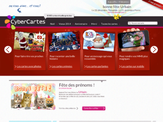 cybercartes.com website preview
