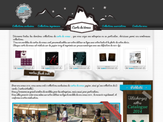 cartedevoeux.fr website preview