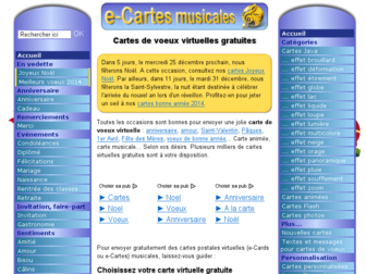 cartes.villeronce.com website preview