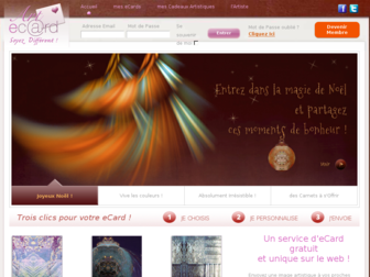 art-ecard.fr website preview