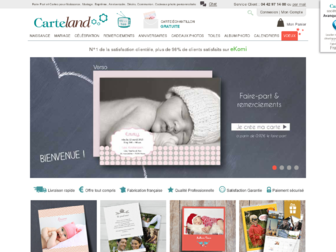 carteland.com website preview