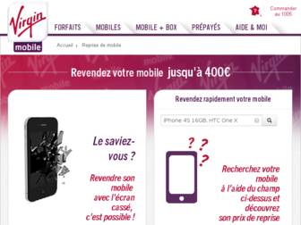 recyclage-portable.virginmobile.fr website preview